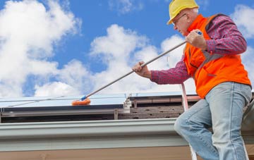 Red Row soft wash roof cleaning